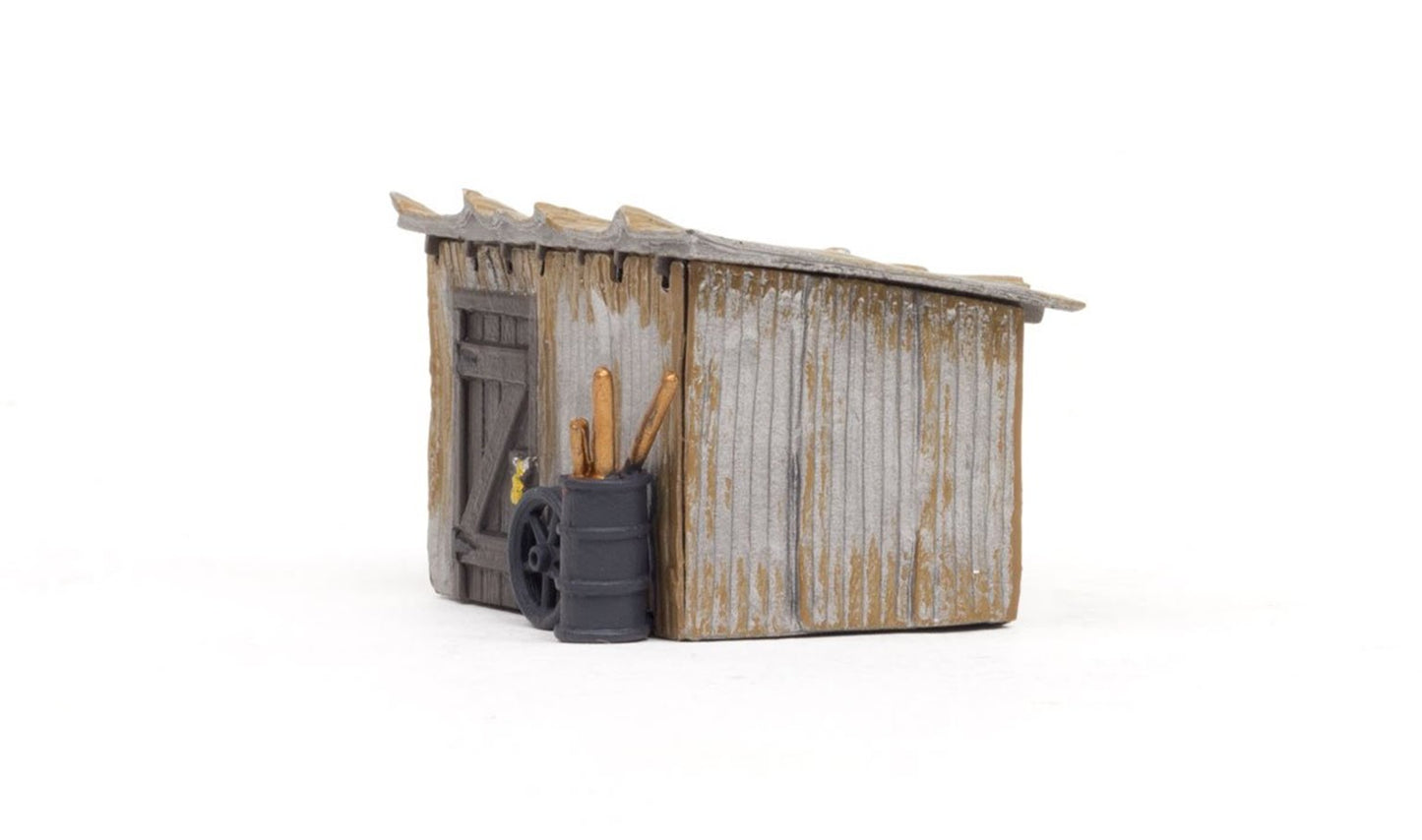 BR5056 Woodland Scenics - HO Scale Buildings - Tin Shack