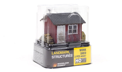 BR5057 Woodland Scenics - HO Scale Buildings - Work Shed