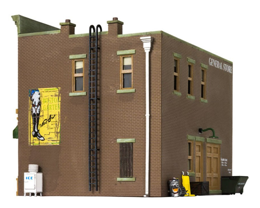 O Scale Storefront N Scale Buildings Woodland Scenics Lubener's General Store O Scale ...