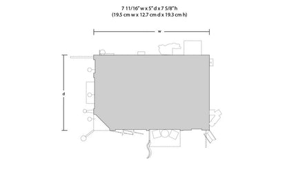 BR5844 Woodland Scenics - O Gauge Buildings - Corner Emporium