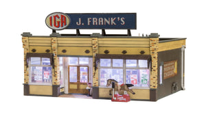 Woodland Scenics - O Gauge Buildings - J. Frank's Grocery 