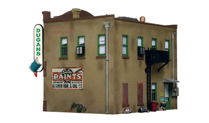 BR5853 Woodland Scenics - O Gauge Buildings - Dugan's Paint Store