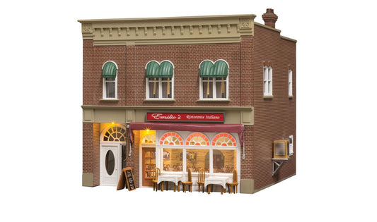 Woodland Scenics - O Gauge Buildings - Emilio's Italian Restaurant