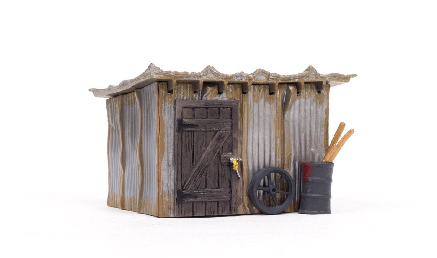 Woodland Scenics - O Gauge Buildings - Tin Shack