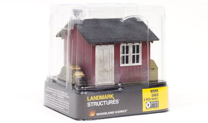 BR5857 Woodland Scenics - O Gauge Buildings - Work Shed