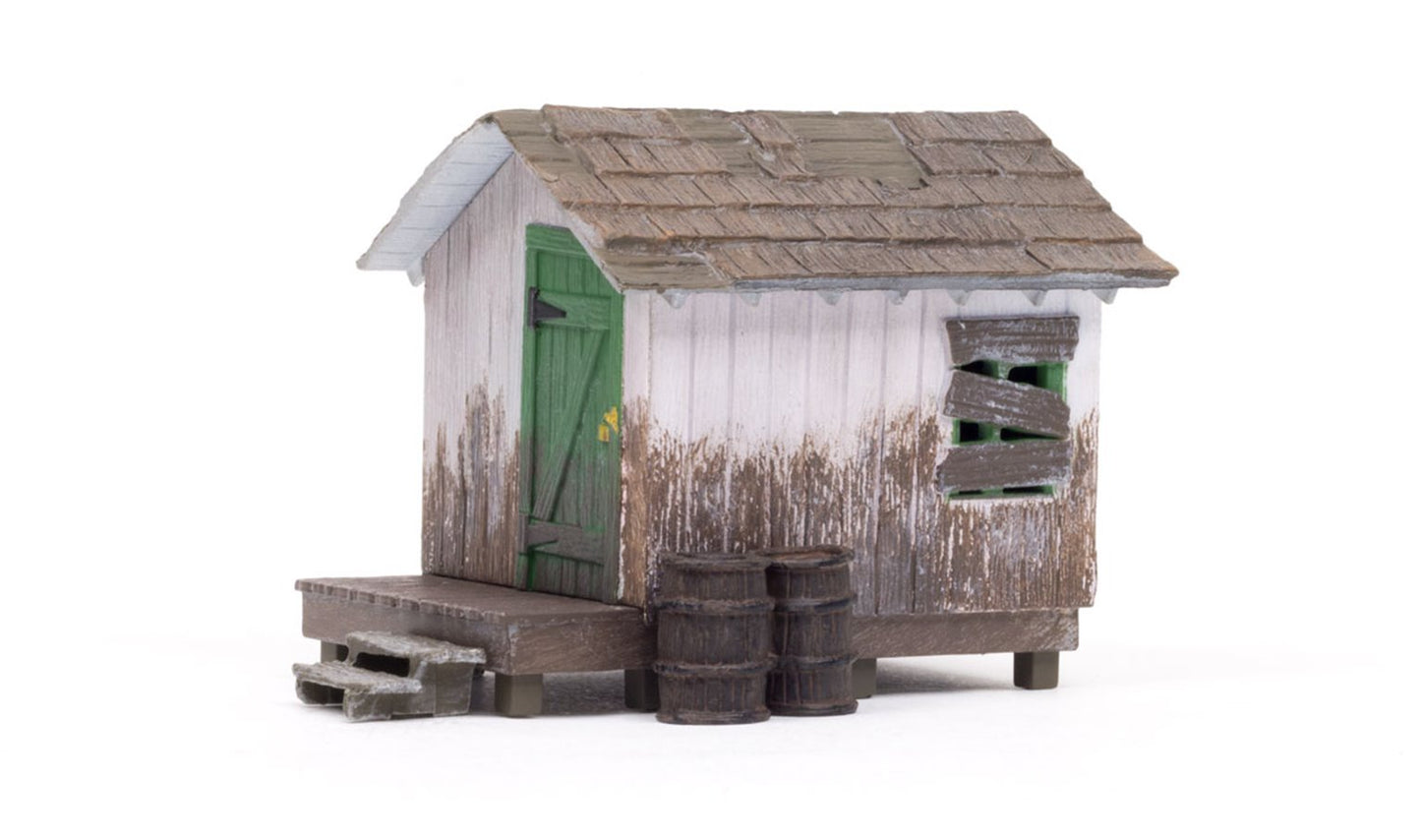 BR5858 Woodland Scenics - O Gauge Buildings - Wood Shack