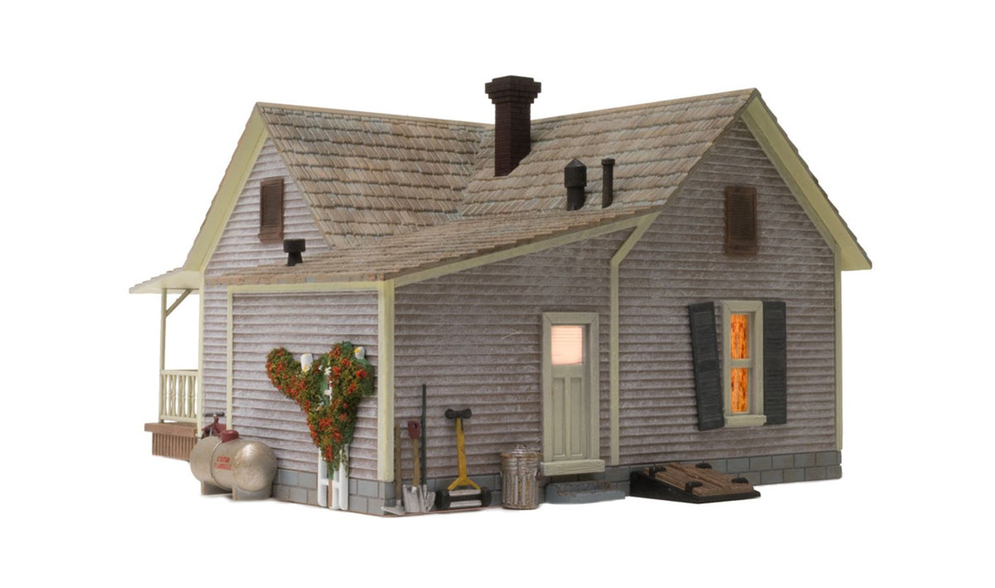 BR5860 WOODLAND SCENICS - O GAUGE BUILDINGS -  Old Homestead