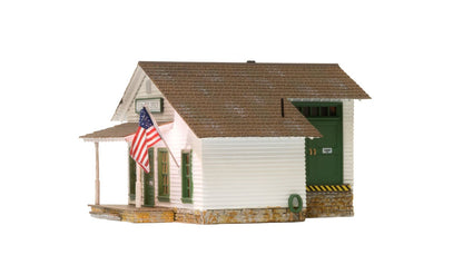 BR5864 WOODLAND SCENICS - O GAUGE BUILDINGS -  Post Office