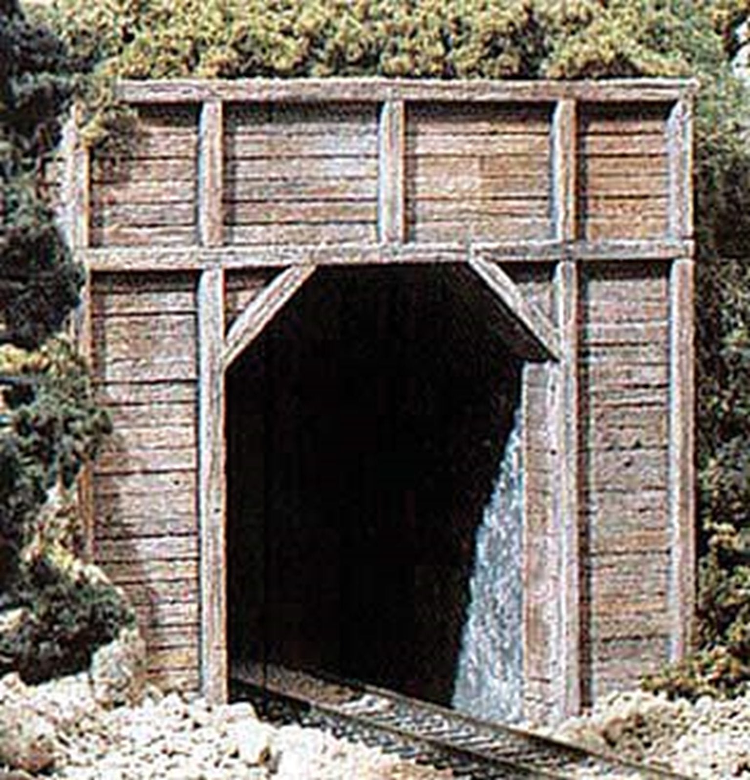 2 x Single Track Timber Tunnel Portals