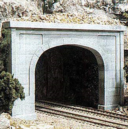 2 x Double Track Concrete Tunnel Portals