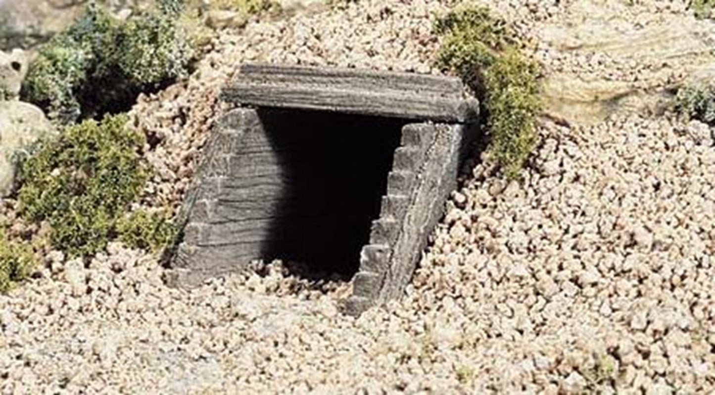 N Gauge Timber Culvert (x2)