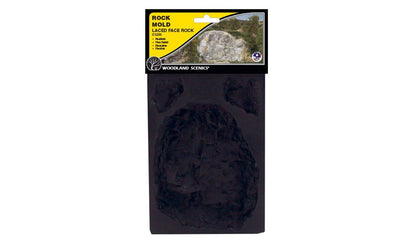 Rock Mould - Laced Face Rock (5 x 7 inches)