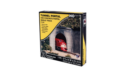 C1252 1 x Single Track Concrete Tunnel Portal