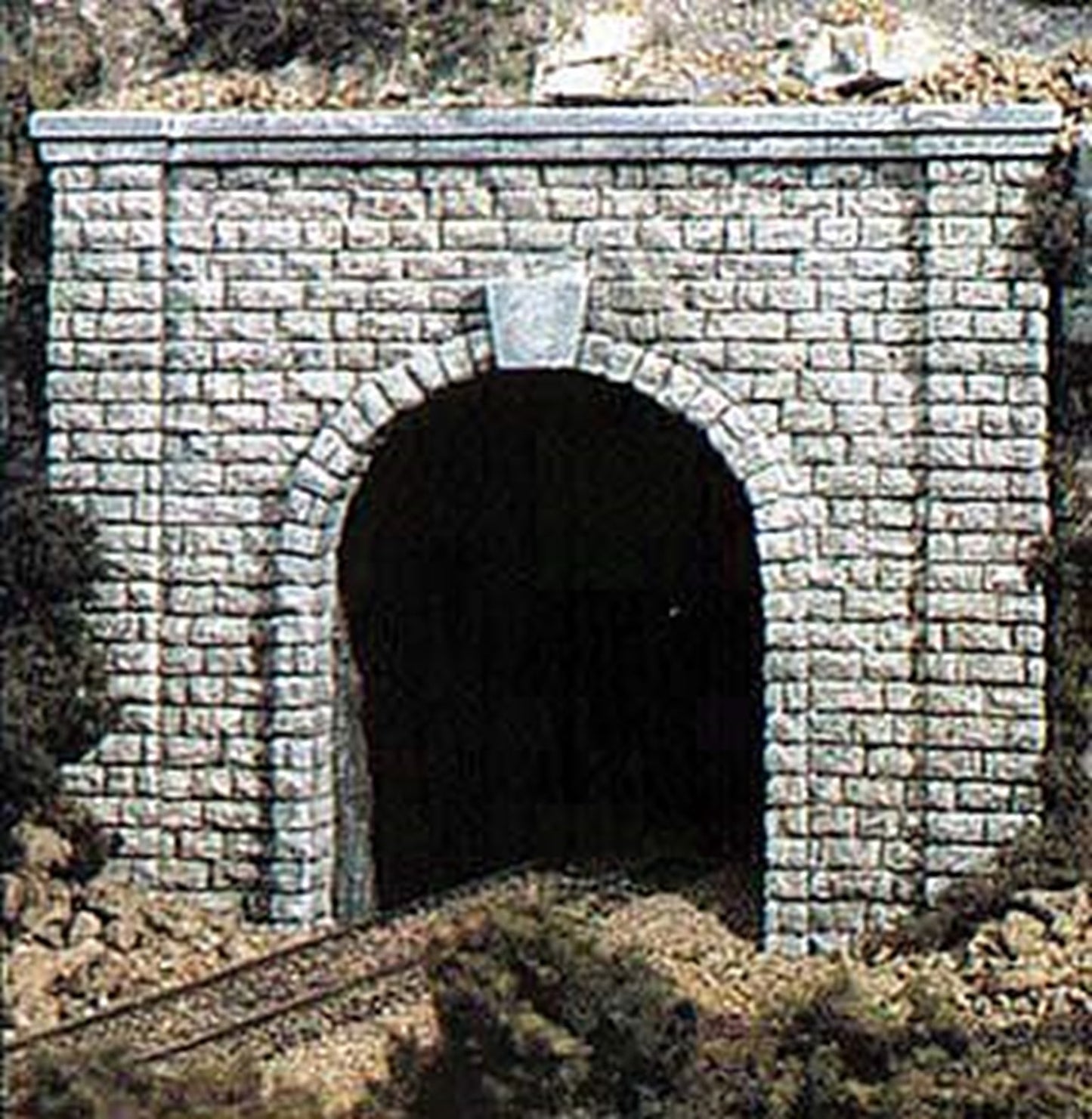 1 x Single Track Cut Stone Tunnel Portal