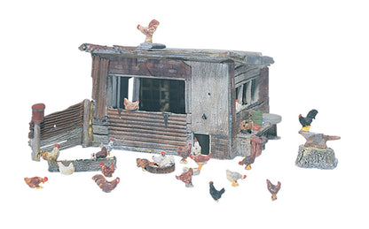 Chicken Coop HO/OO