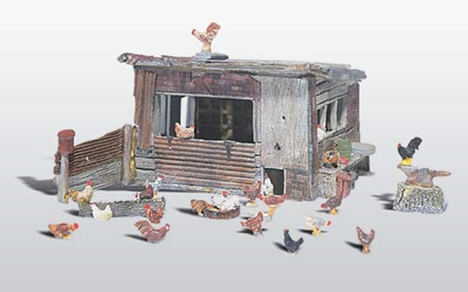 Chicken Coop HO/OO