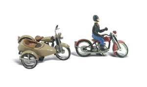 Motorcycles & Sidecar HO/OO