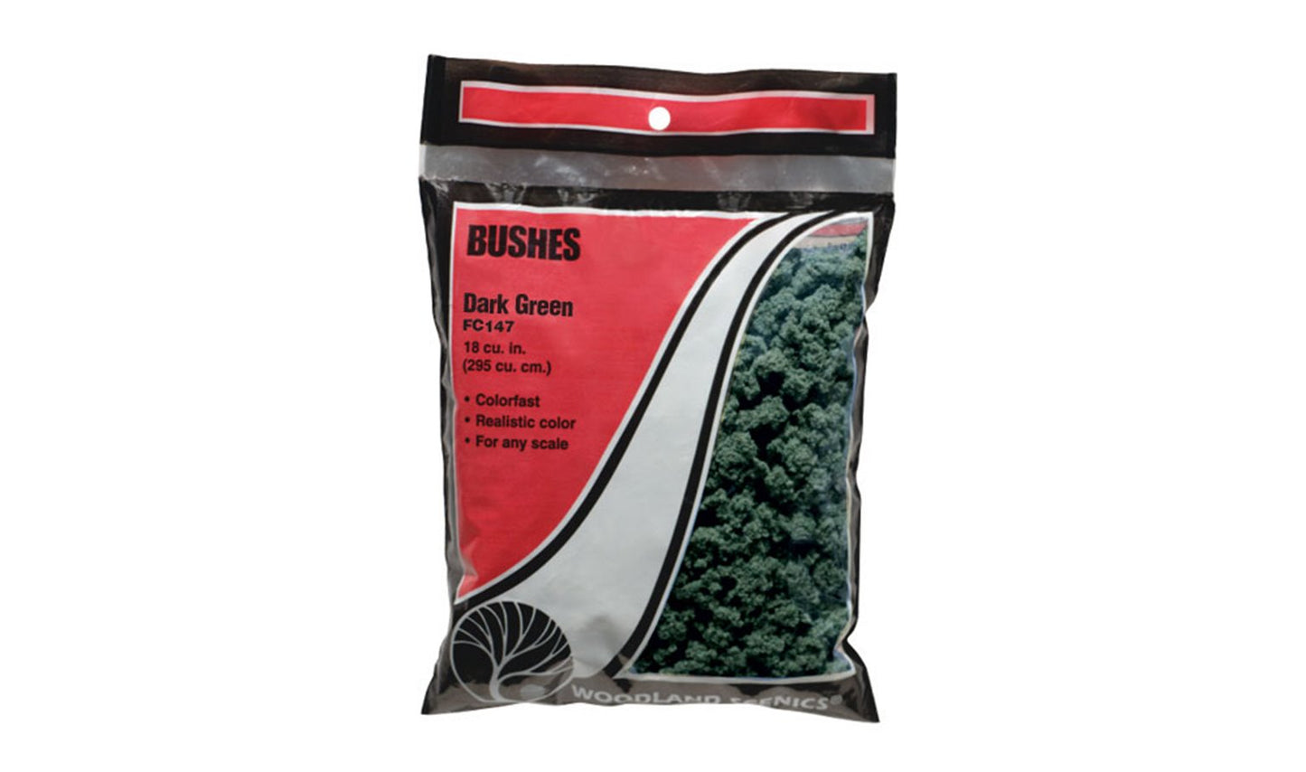 FC147 Dark Green Bushes (Bag)