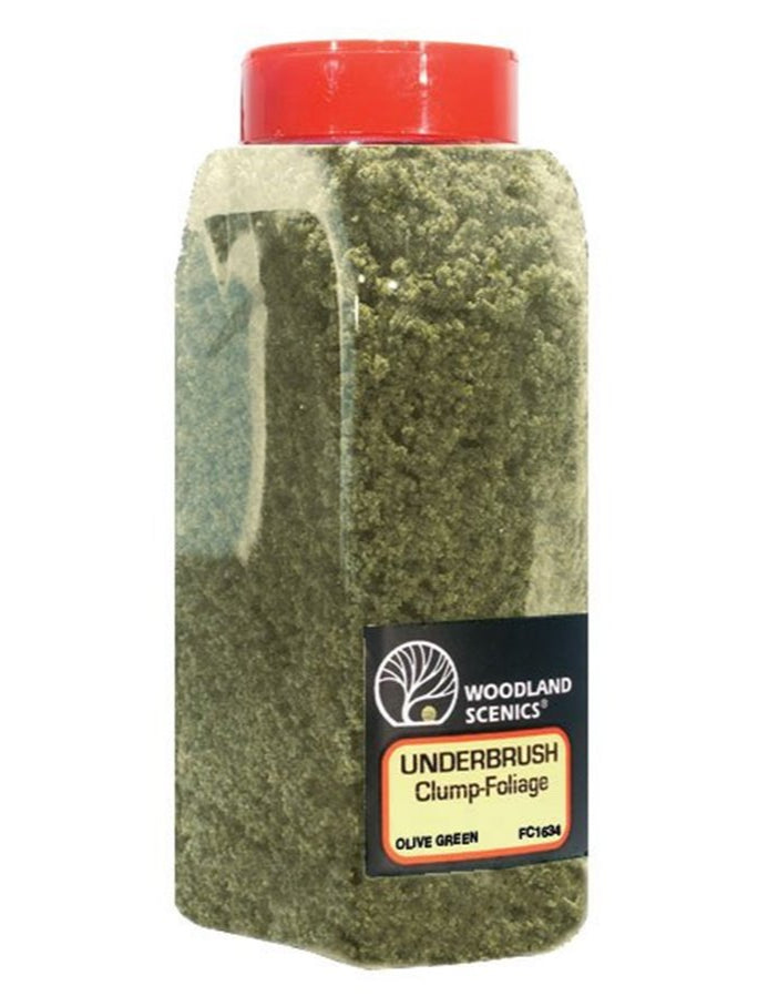 FC1634 Olive Green Underbrush