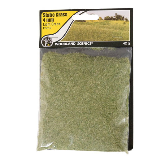 4mm Static Grass Light Green