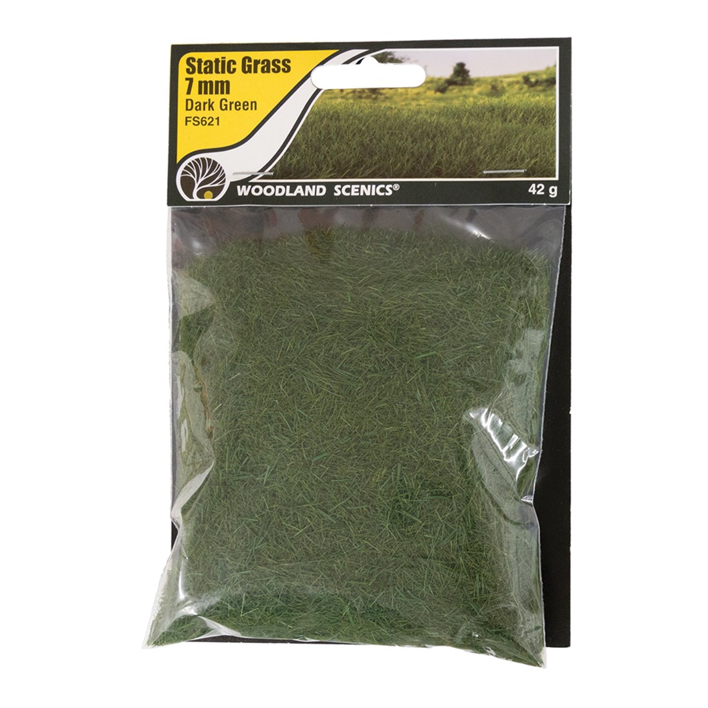 7mm Static Grass Dark Green