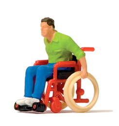 Man In Wheelchair Figure