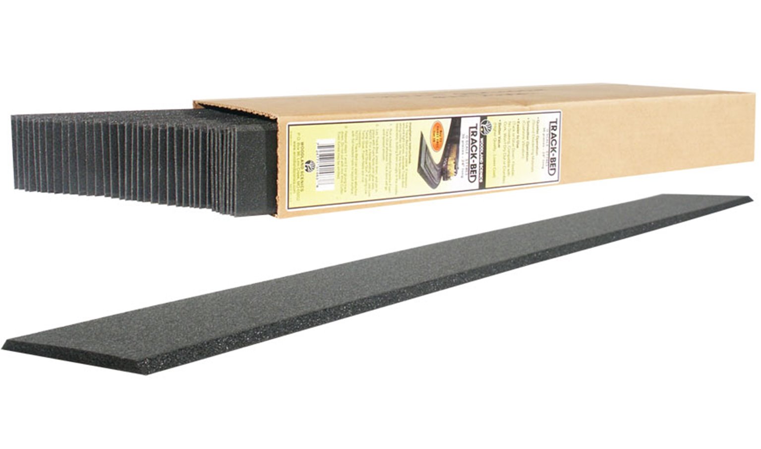 O Scale Trackbed Strips Bulk 36/Pkg