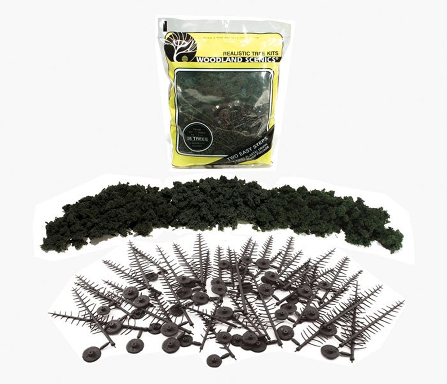 Forest Green Tree Kit 2 ½ - 6 inch (Pack of 24)