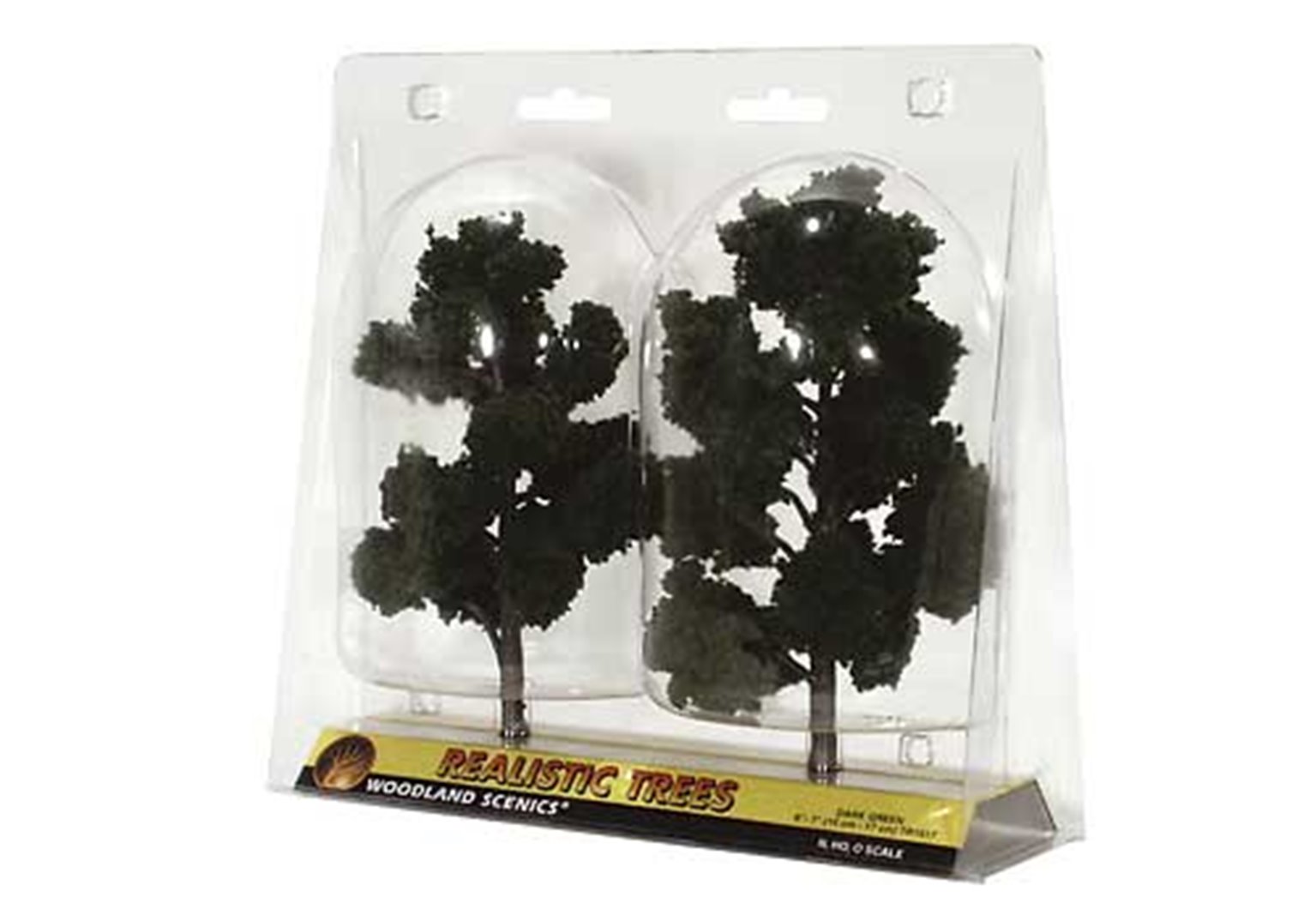 Dark Green Trees 6 - 7 inch (Pack of 2)