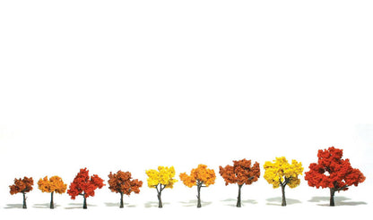 Fall Mix Trees 1 ¼ - 3 inch (Pack of 9)