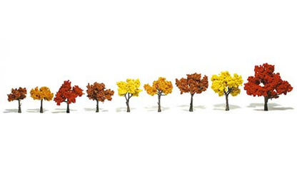 Fall Mix Trees 1 ¼ - 3 inch (Pack of 9)