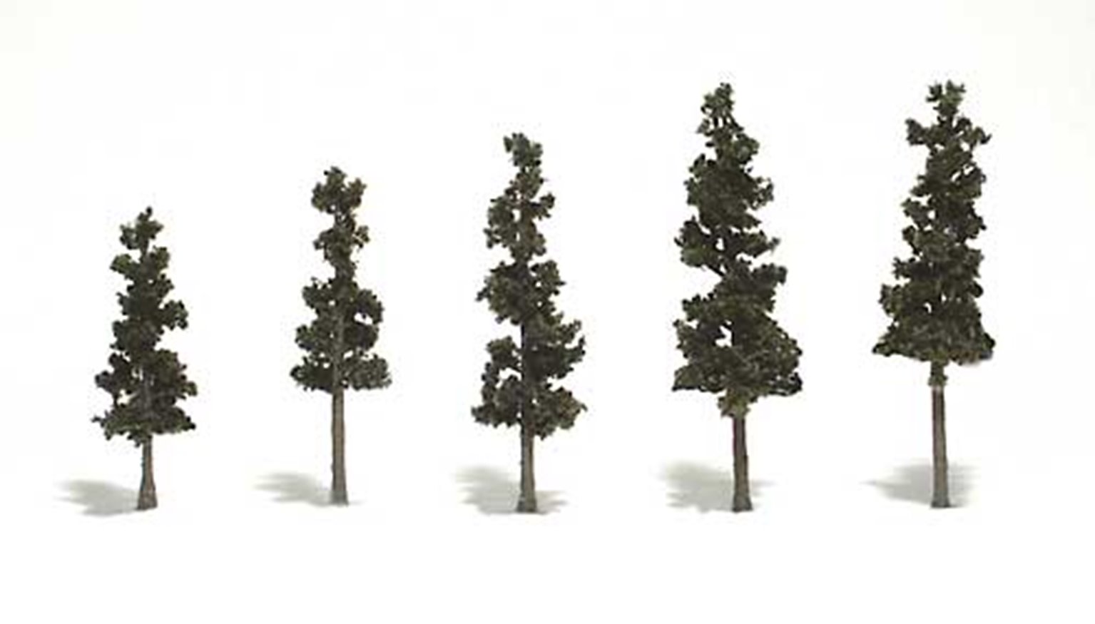 Pine Trees 2 ½ - 4 inch (Pack of 5)