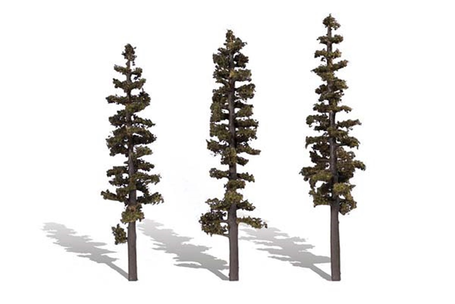 Standing Timber Trees 7 - 8 inch (Pack of 3)