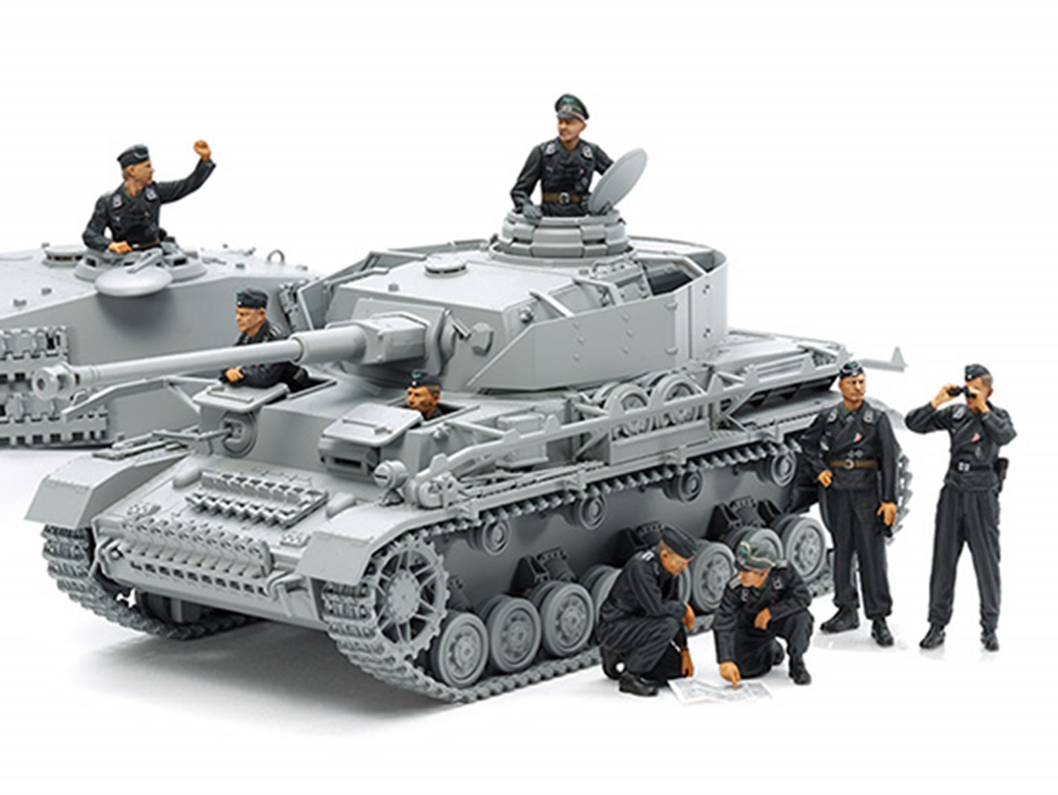 1/35 Military Miniature Series No.354 Wehrmacht Tank Crew Set