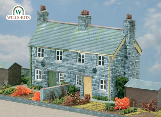 Semi-detached Stone Cottages Craftsmans Kit