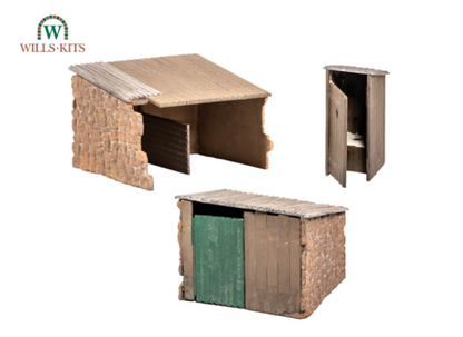 Grotty Huts & Privy Kit