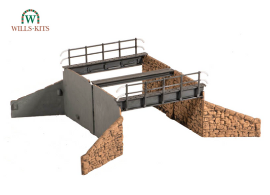 Occupational Bridge & Stone Abutments, double track kit