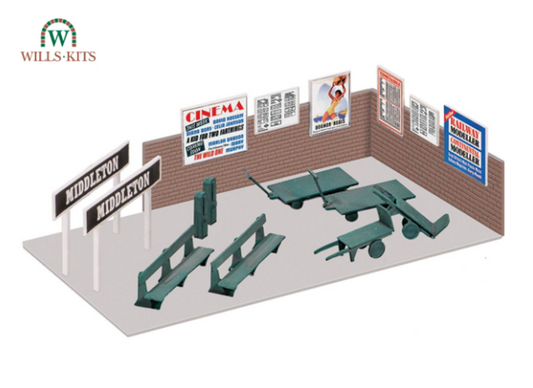 Platform Accessories, nameboards, trolleys etc.