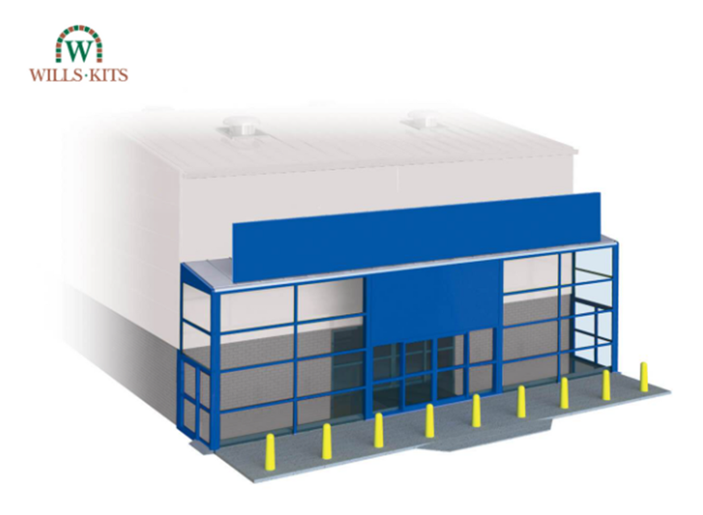 Wills Kits SSM310 Modern Supermarket Frontage kit