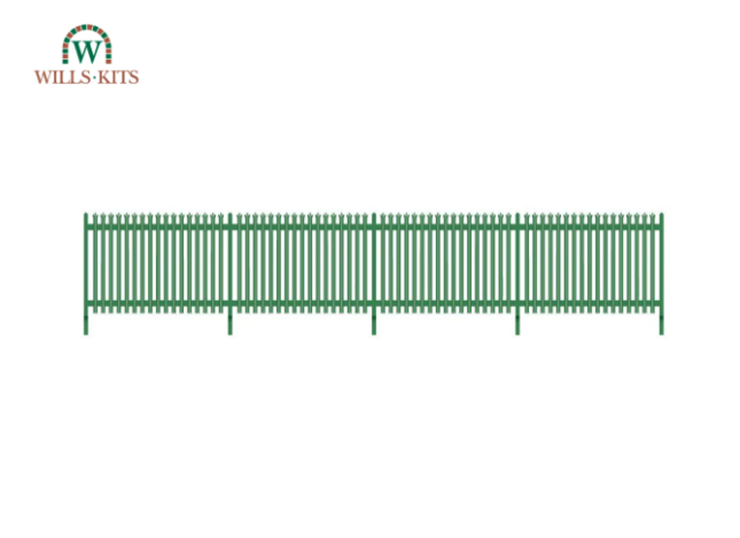 Wills Modern SSM317 Modern Palisade fencing