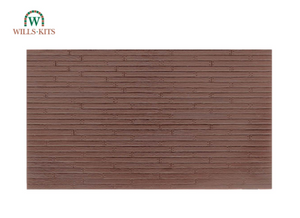 Wood Planking injection moulded plastic sheets (4 Sheets)