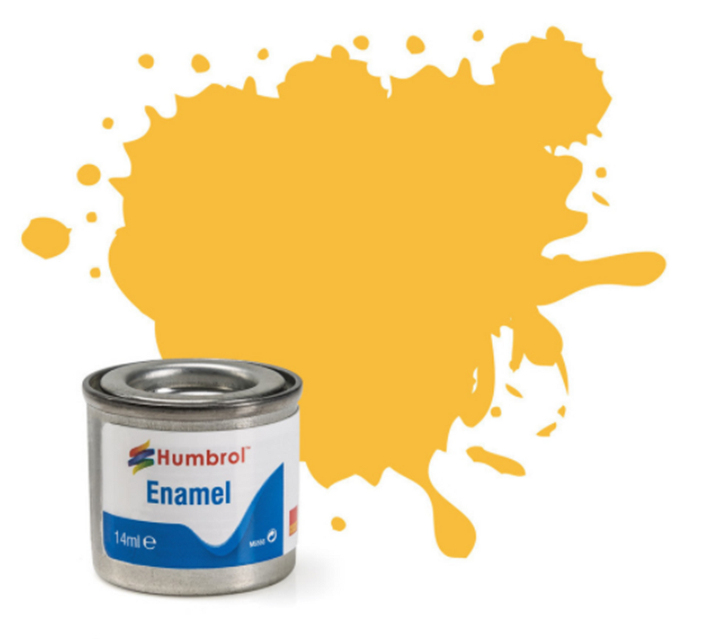 No 7 Light Buff Gloss Enamel Paint (14ml)