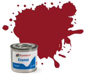 No 20 Crimson Gloss Enamel Paint (14ml)
