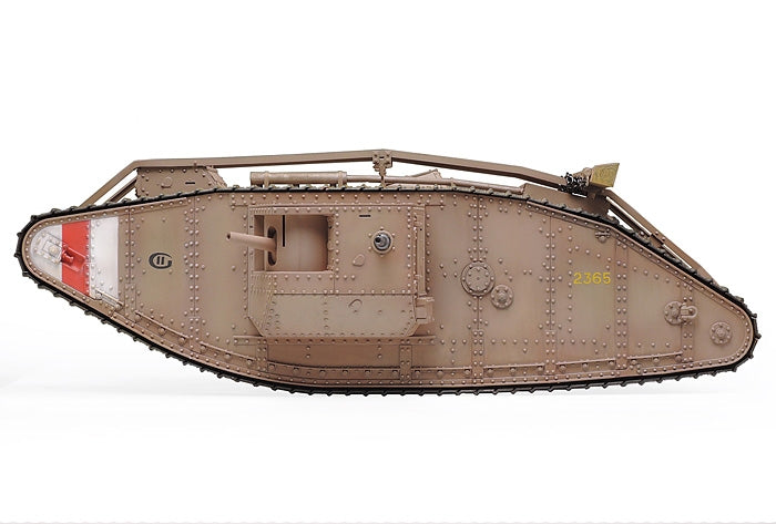 1/35 Scale Motorized Tank Series No.57 WWI British Tank Mk.IV Male (w/Single Motor) Kit