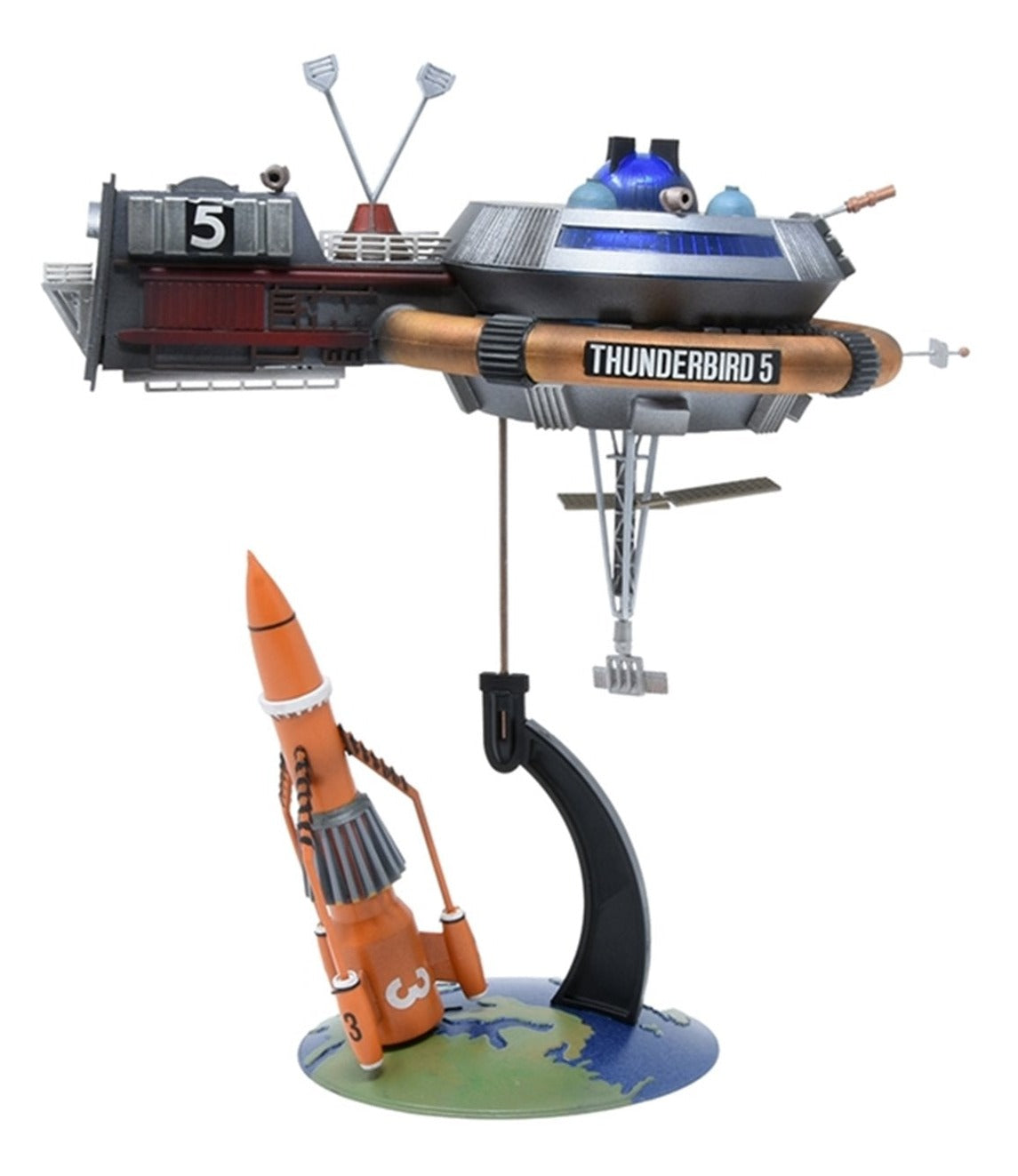 Thunderbird 5 with Thunderbird 3 Model Kit