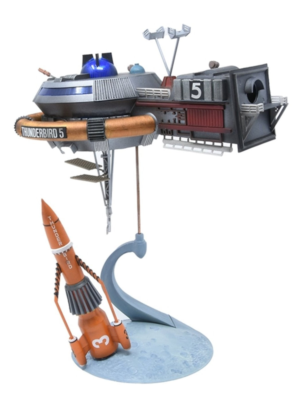 Thunderbird 5 with Thunderbird 3 Model Kit