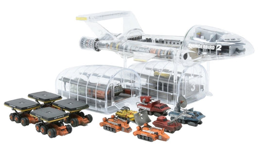 Transparent Thunderbird 2 Model Kit