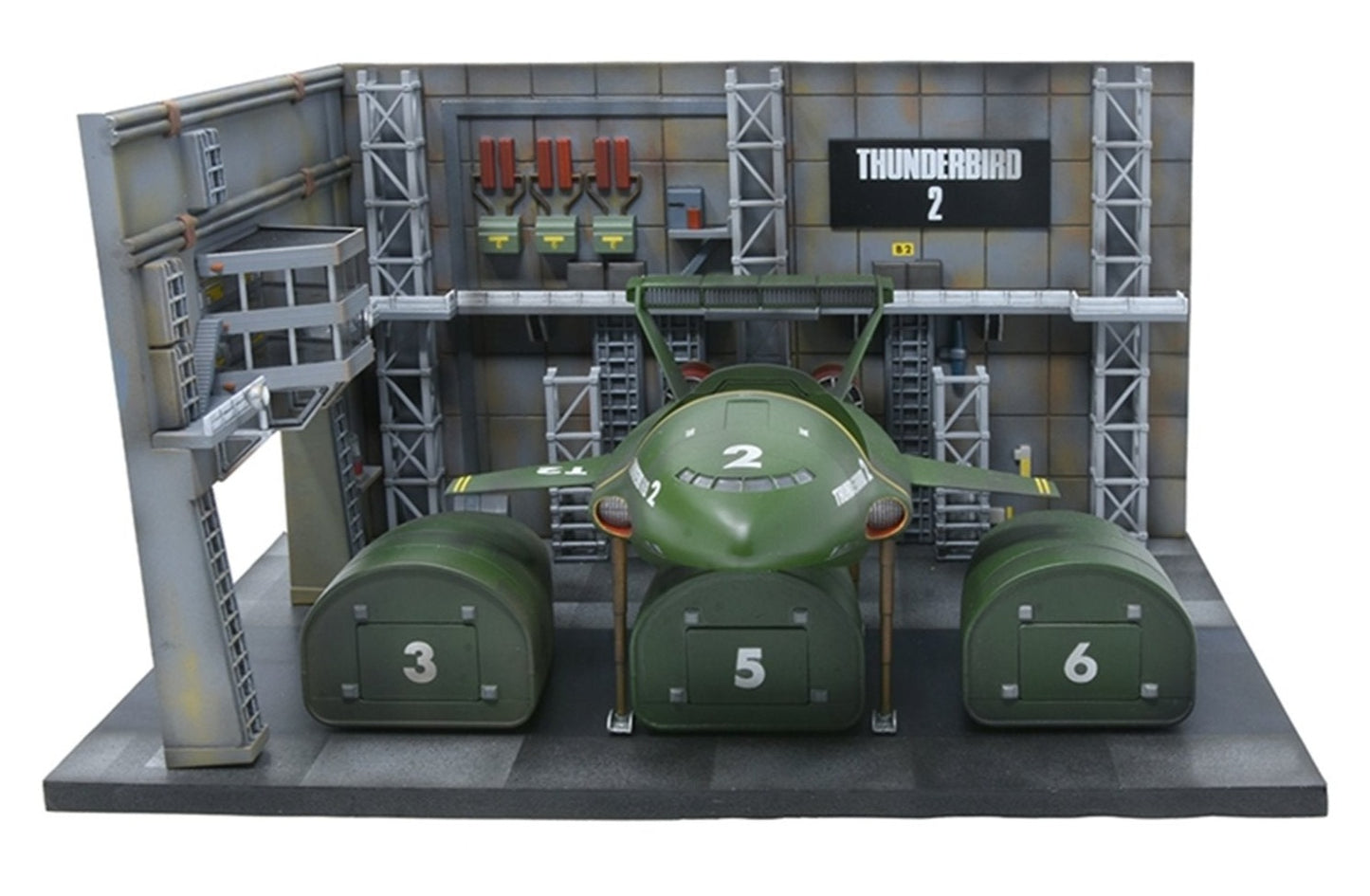 Thunderbird 2 Launch Bay Model Kit