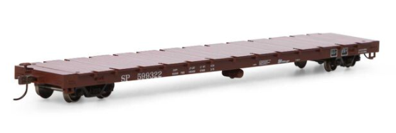 HO RTR 60' Flat Car, SP #599322 - Single Car