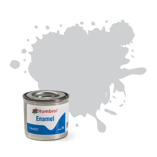 Humbrol 11 Silver Metallic - 14ml Enamel Paint